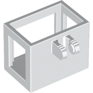 Lego koš jeřábu 2x3x2, bílá (4249525, 4261359)